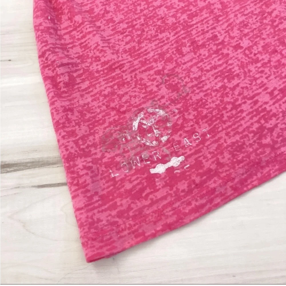 🌸3/$30🌸 Express Hot Pink 1/2 Sleeve V-Neck Workout Tee Shirt - Women's